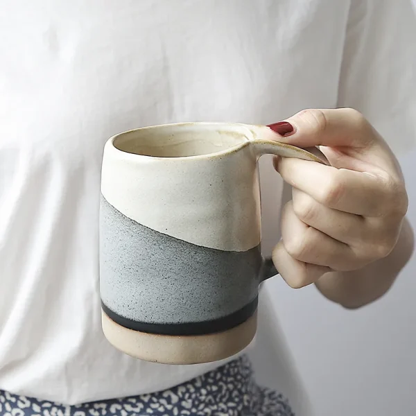 Customized Coffee Mugs New Design Glazed Large Retro Japanese Style5