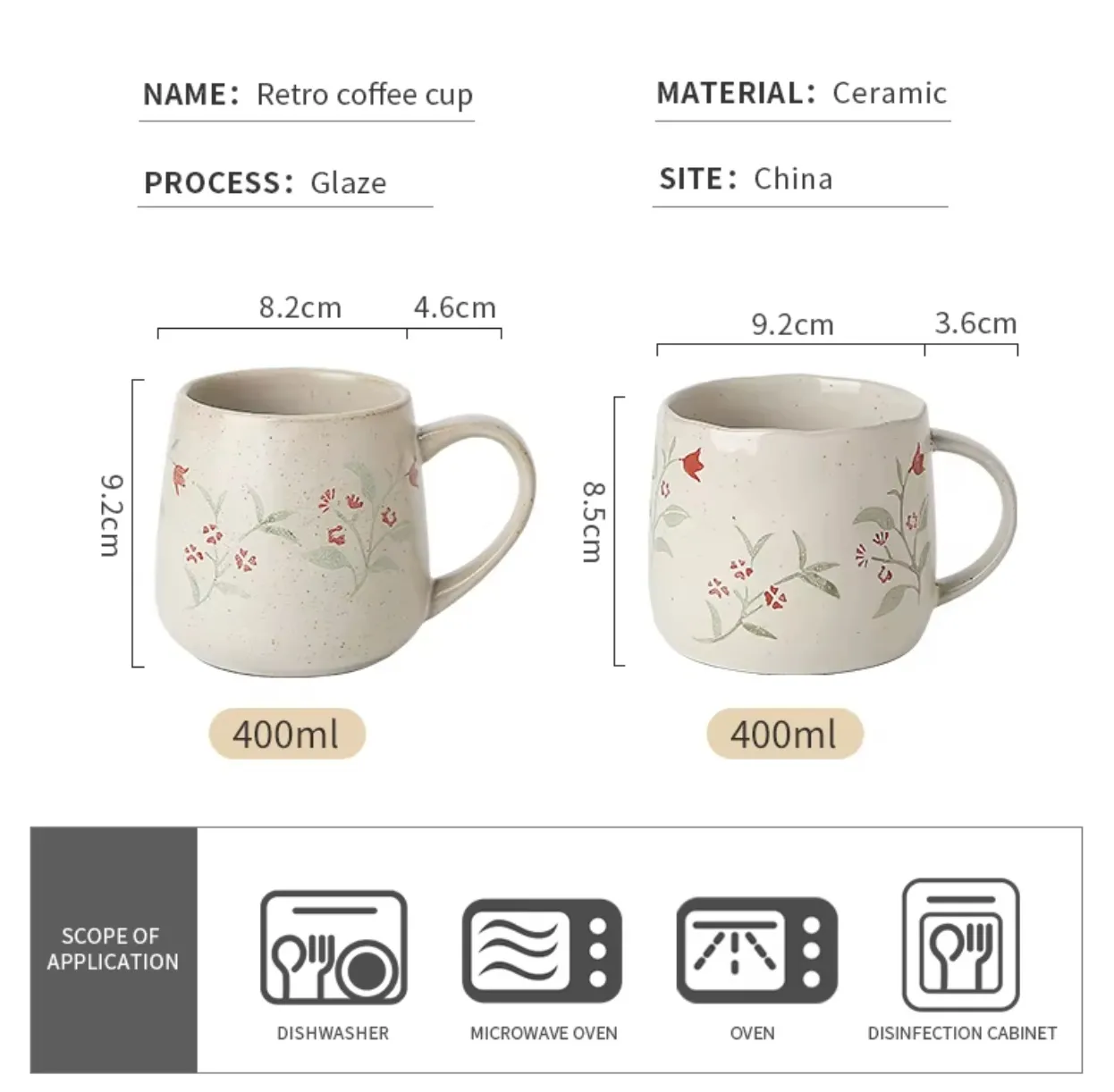 Custom Rustic Coffee Mugs