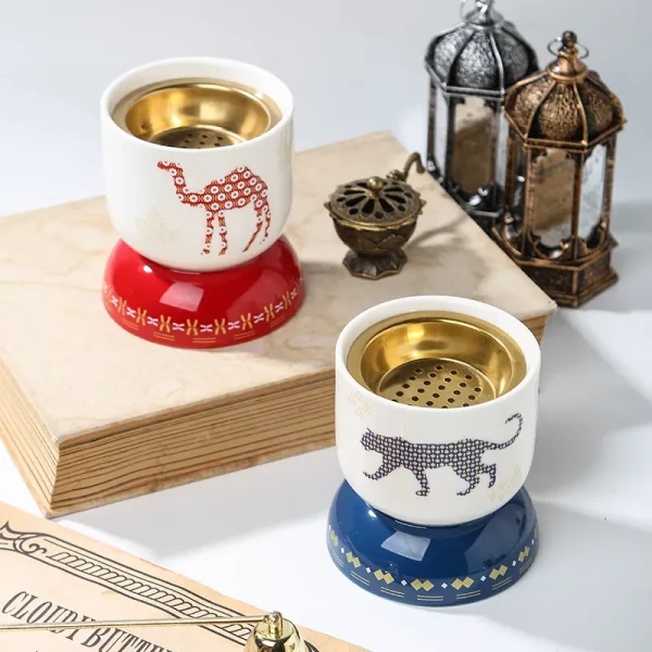 Custom Ceramic Middle Eastern Bakhoor Burner 1