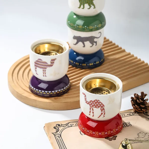 Custom Ceramic Middle Eastern Bakhoor Burner 2