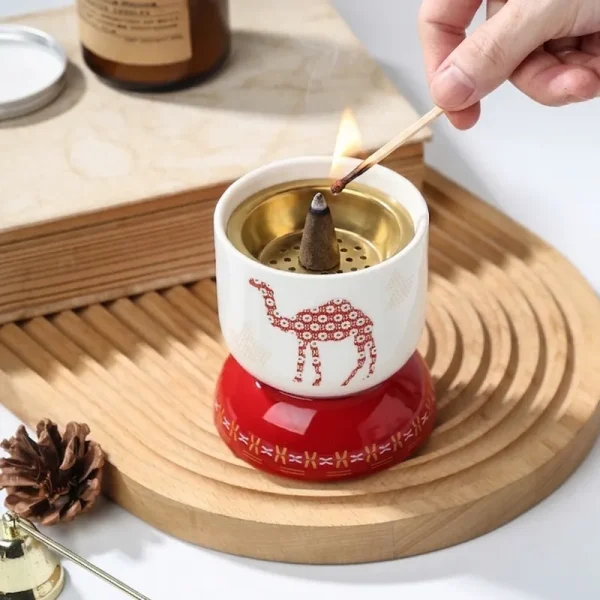 Custom Ceramic Middle Eastern Bakhoor Burner 3