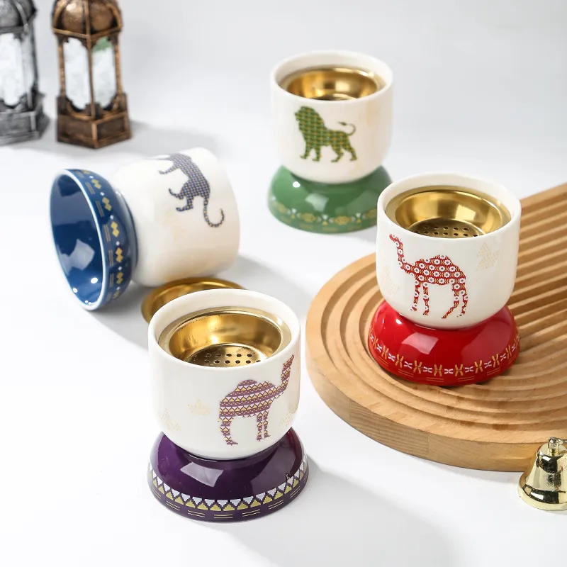 Custom Ceramic Middle Eastern Bakhoor Burner 8