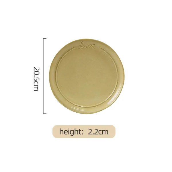 Рождественская посуда на заказ с тисненым мотивом "Сердце и любовь "7