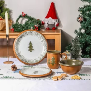Custom Christmas Tree Tableware2