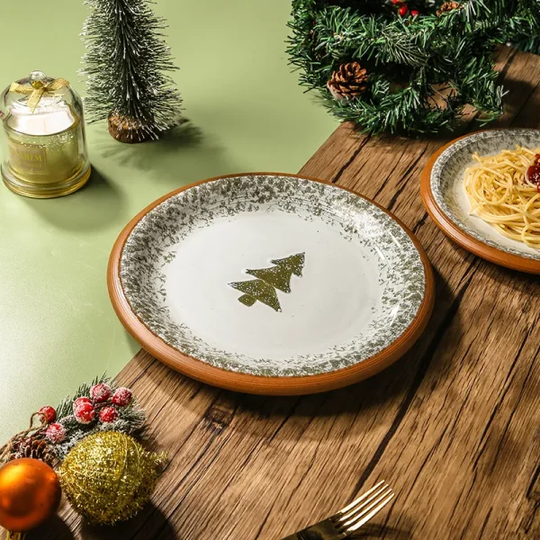 Custom Christmas Tree Tableware3