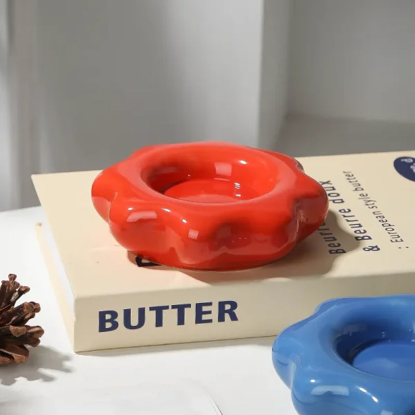 Custom Floral Candle Holder1