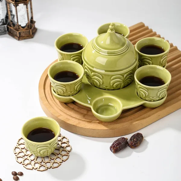 Custom Jujube Bowl Coffee Cup Set1