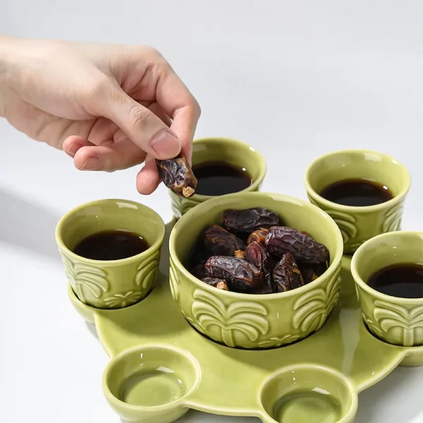 Custom Jujube Bowl Coffee Cup Set4