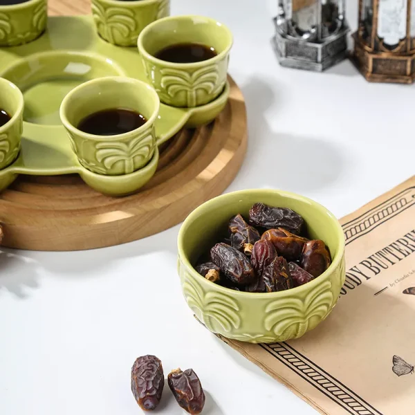Custom Jujube Bowl Coffee Cup Set5