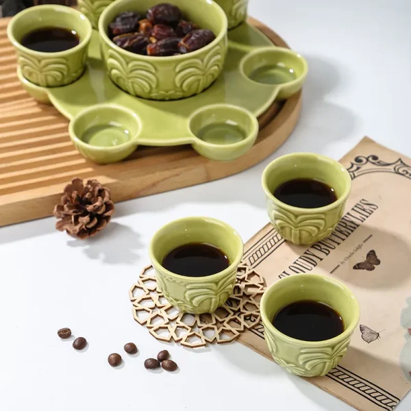 Custom Jujube Bowl Coffee Cup Set6