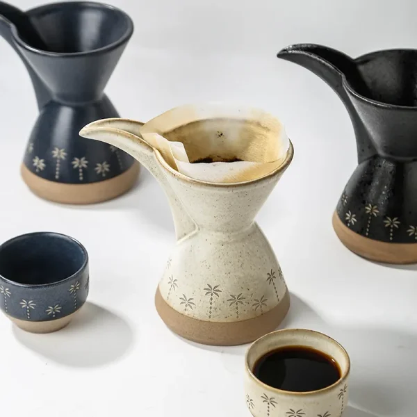 Custom Middle East Coffee Set with Palm Tree Motif5