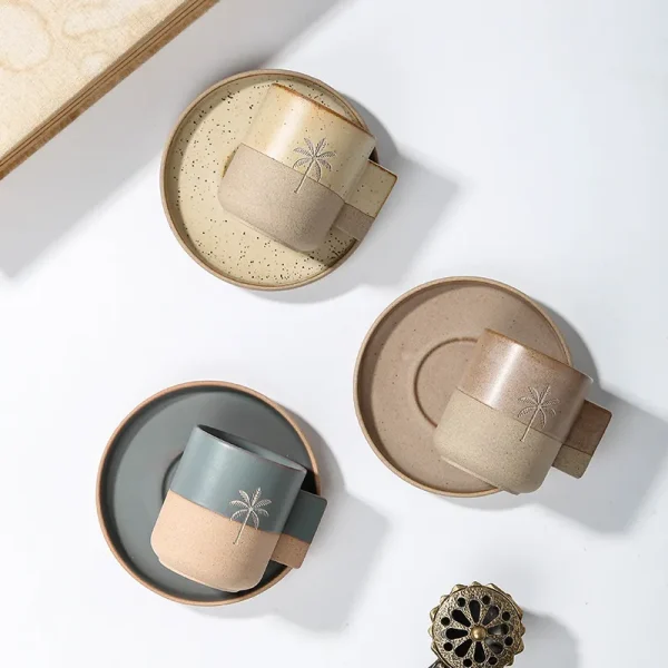 Custom Middle Eastern Coffee Cup and Saucer4