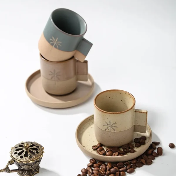 Custom Middle Eastern Coffee Cup and Saucer5