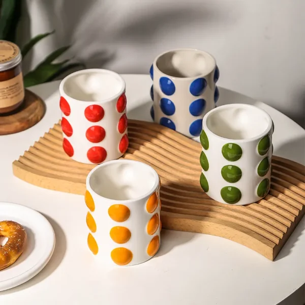 Custom Polka Dot Candle Jar1