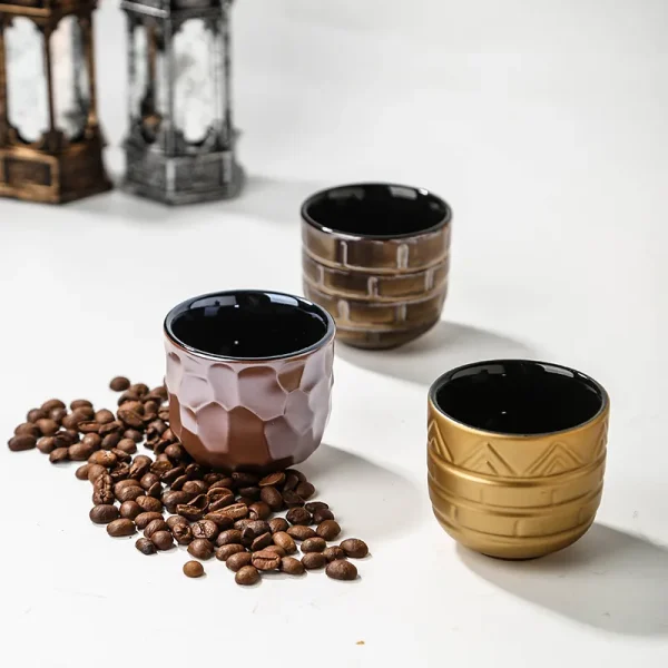 Custom Retro Middle Eastern Coffee Cup1