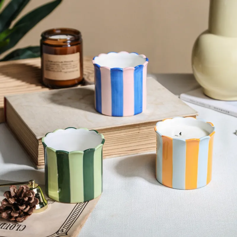 Custom Scalloped Candle Vessel2