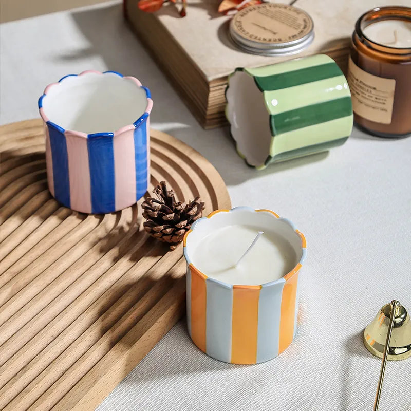 Custom Scalloped Candle Vessel6