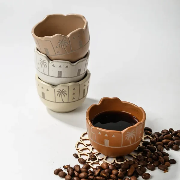 Irregular Middle Eastern Coffee Cup Custom2
