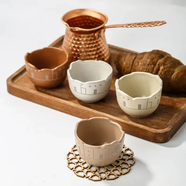 Irregular Middle Eastern Coffee Cup Custom3
