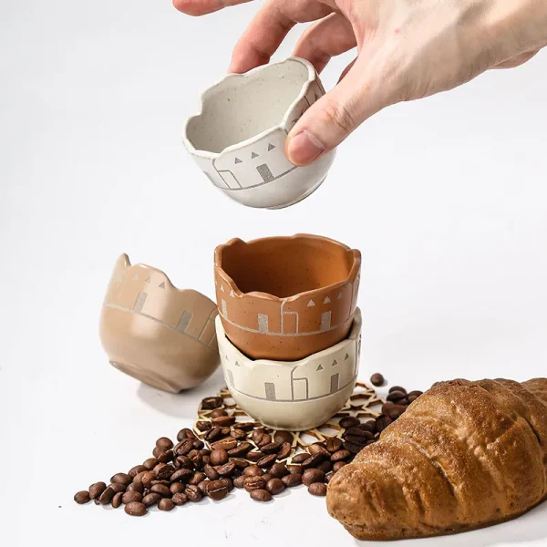 Irregular Middle Eastern Coffee Cup Custom5