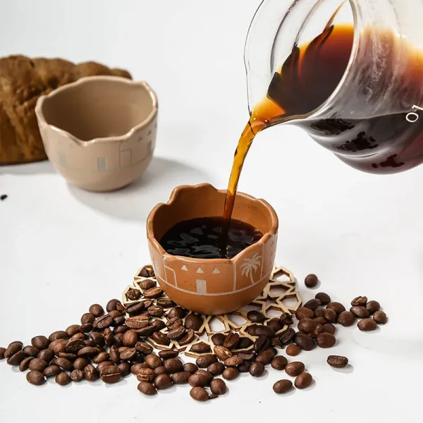 Irregular Middle Eastern Coffee Cup Custom6