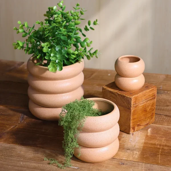 Custom Flowerpot Coarse Ceramic Planter2