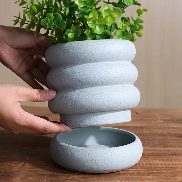 Custom Flowerpot Coarse Ceramic Planter3