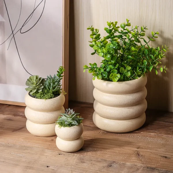 Custom Flowerpot Coarse Ceramic Planter4
