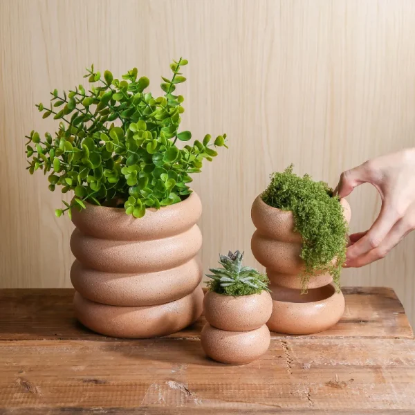 Custom Flowerpot Coarse Ceramic Planter5