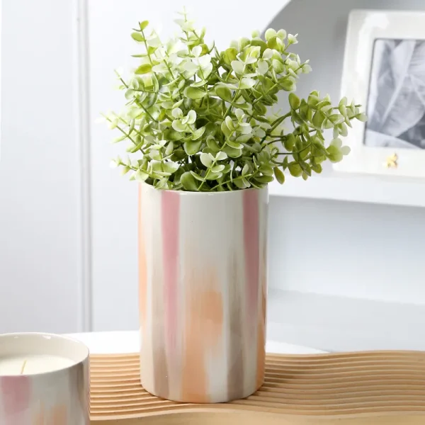 Custom Hand-painted Ceramic Candle Jar1