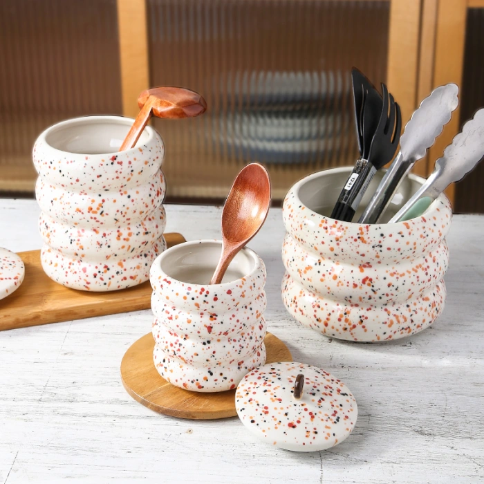 Custom Ceramic Canister Set in Bulk10