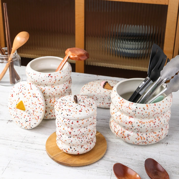 Custom Ceramic Canister Set in Bulk11