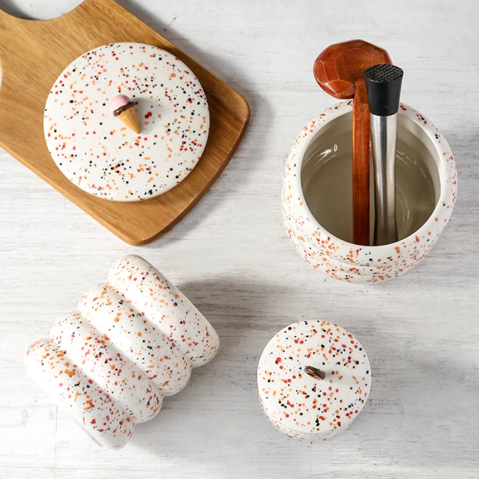Custom Ceramic Canister Set in Bulk6