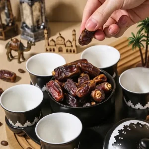 Custom Middle Eastern Ceramic Snack Serving Set3