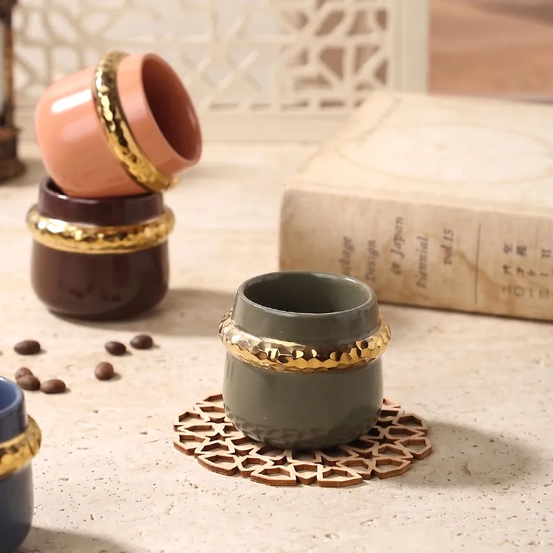 Custom Middle Eastern Coffee Cup without Handle4