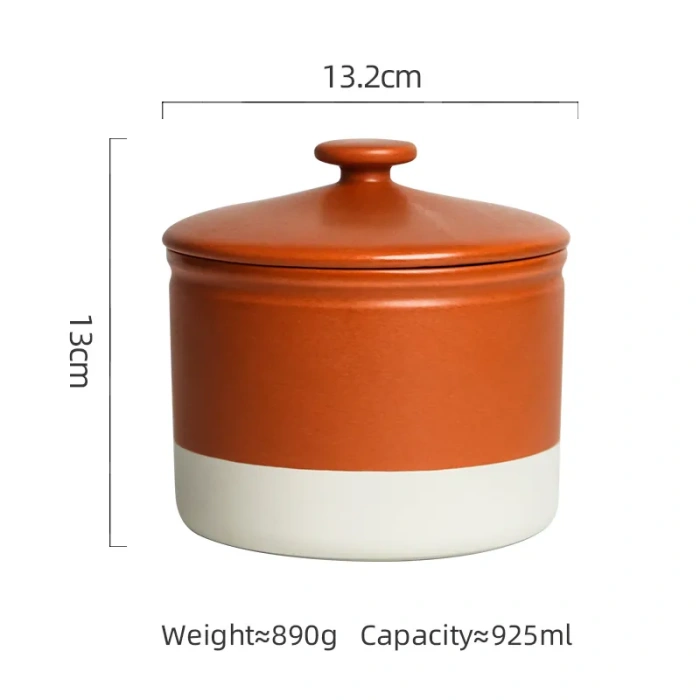 Custom Ceramic Canister Set12