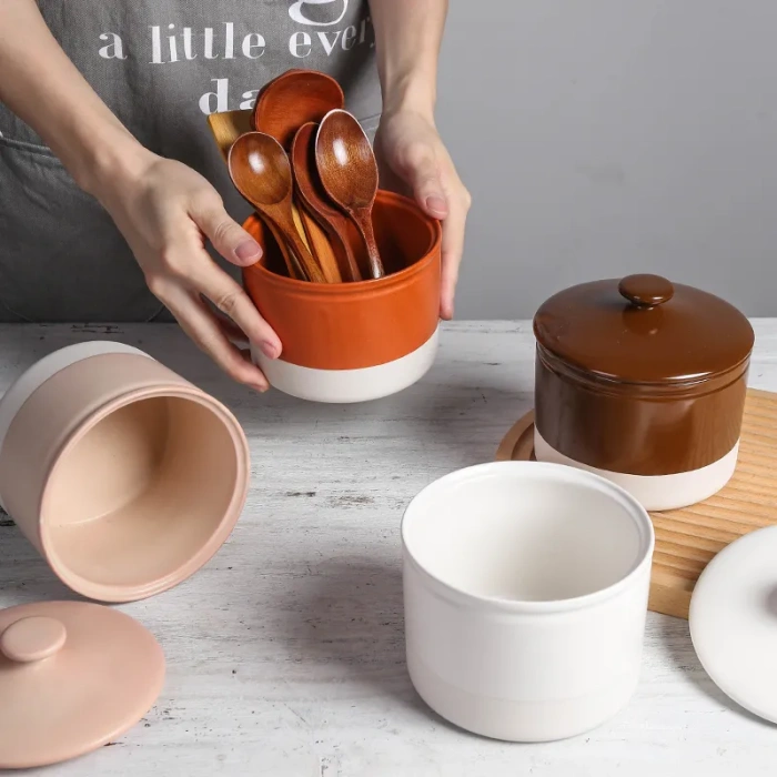 Custom Ceramic Canister Set6
