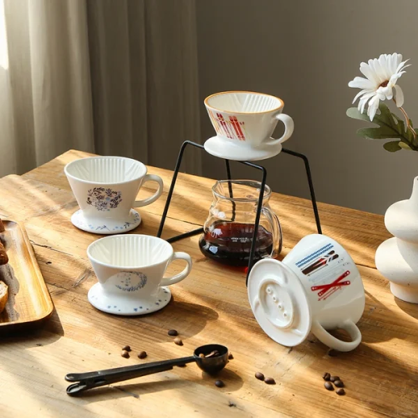Custom Ceramic Coffee Dripper1