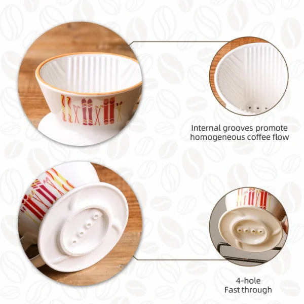 Custom Ceramic Coffee Dripper9