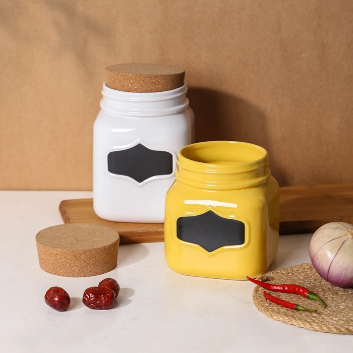 Boîtes de cuisine en céramique personnalisées 2