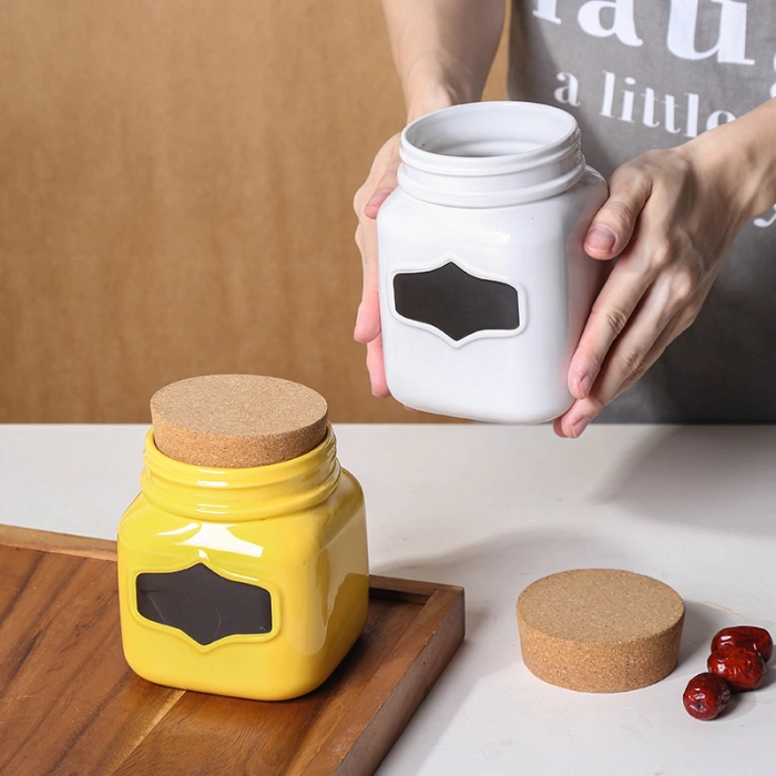 Boîtes de cuisine en céramique personnalisées 3