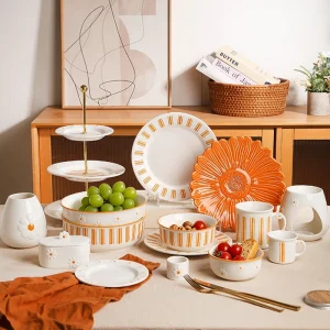 Custom Ceramic Set Dinnerware Manufacturer (2)