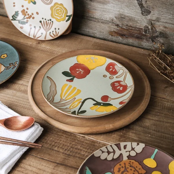 Custom Hand Painted Ceramic Plates2