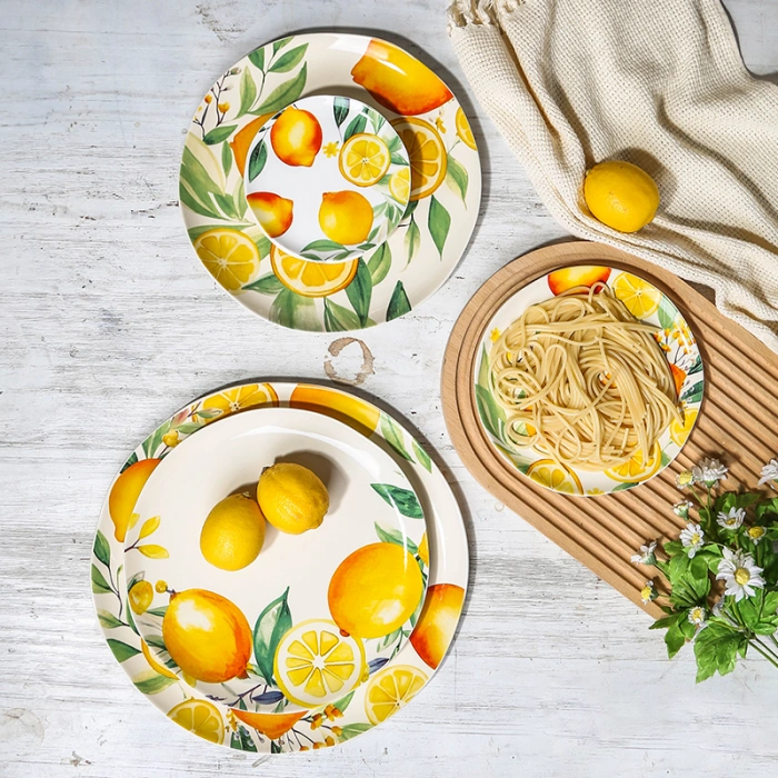 Custom Matte Ceramic Plate Wholesale1