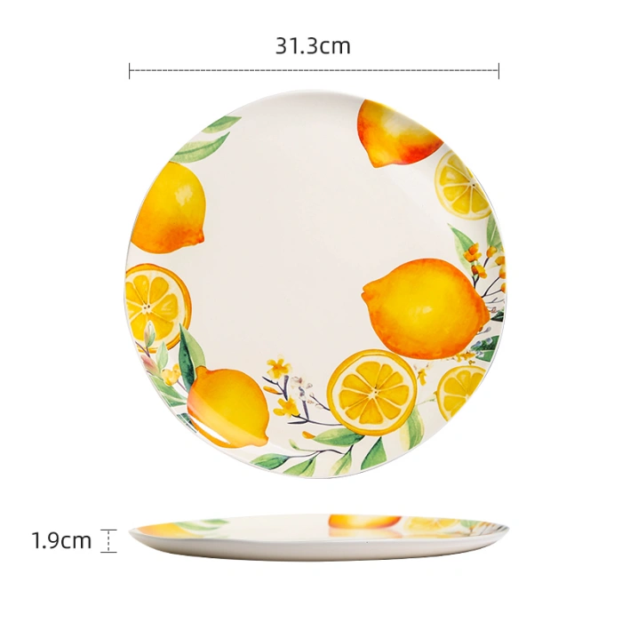 Custom Matte Ceramic Plate Wholesale10