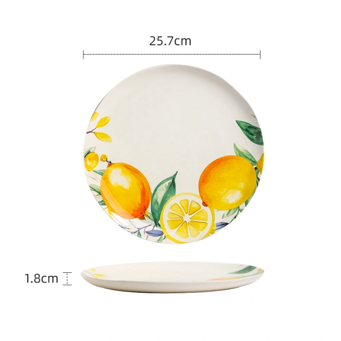 Custom Matte Ceramic Plate Wholesale11