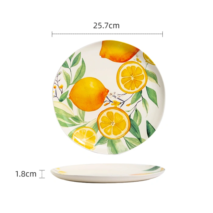 Custom Matte Ceramic Plate Wholesale12
