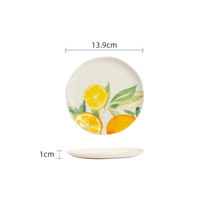 Custom Matte Ceramic Plate Wholesale13