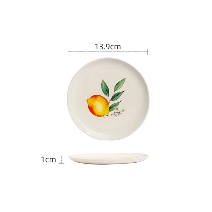Custom Matte Ceramic Plate Wholesale15