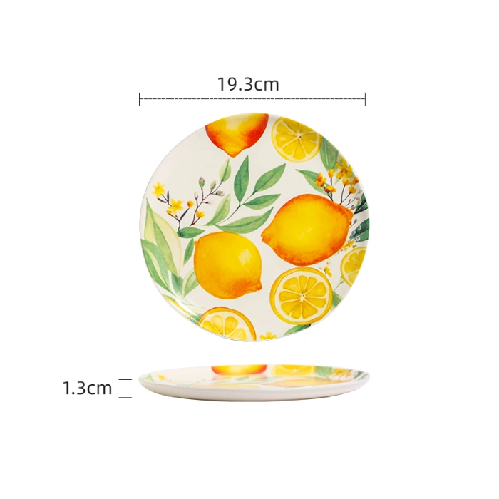 Custom Matte Ceramic Plate Wholesale17